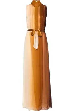 FORTE FORTE Vestido largo con efecto sombreado