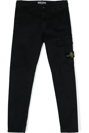 Stone Island Pants cargo con motivo Compass