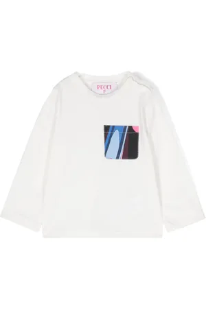 PUCCI Junior Playera con estampado Vivara
