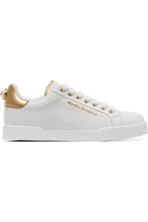 Dolce & Gabbana Tenis Portofino con letras del logo