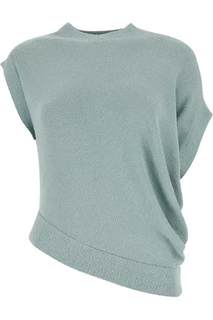 Fendi Top tejido asimétrico