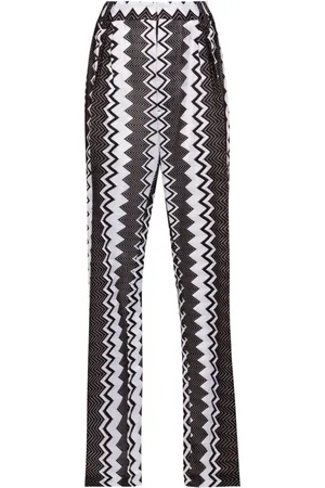 Missoni Pantalones de tejido chevron