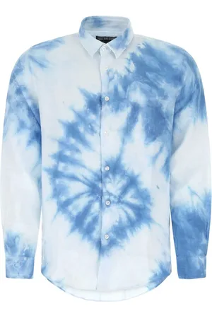 Vilebrequin Camisa con estampado tie-dye