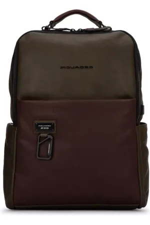 Piquadro Mochila con letras del logo