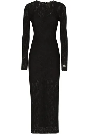 Dolce & Gabbana Vestido largo con encaje