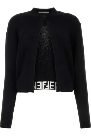 Fendi Cárdigan tejido con monograma