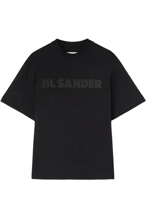 Jil Sander Playera con logo estampado