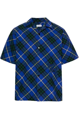 Burberry Camisa con cuadros estampados