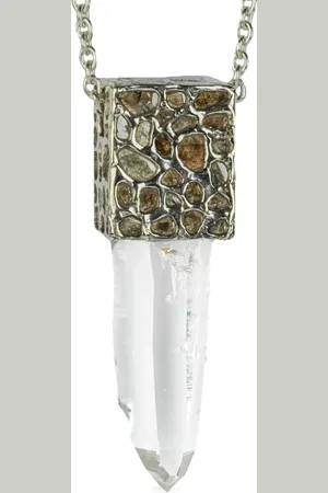 PARTS OF FOUR Collar Talisman Quartz