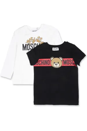 Moschino Set de dos playeras con motivo Teddy Bear