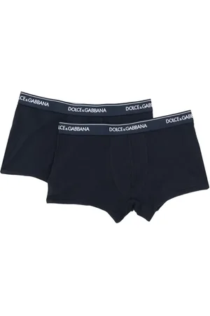 Dolce & Gabbana Pack de dos de bóxeres con logo en la pretina