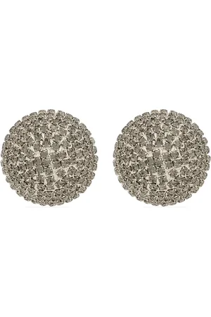 Dolce & Gabbana Aretes de clip con detalles de cristal