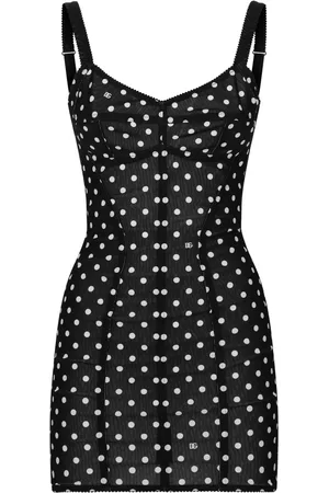 Dolce & Gabbana Vestido corto estilo corset
