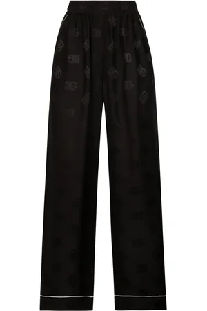 Dolce & Gabbana Pantalones con logo estampado