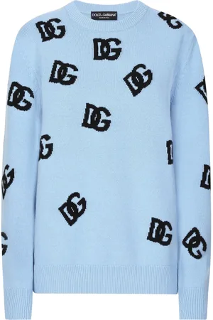 Dolce & Gabbana Suéter con logo bordado