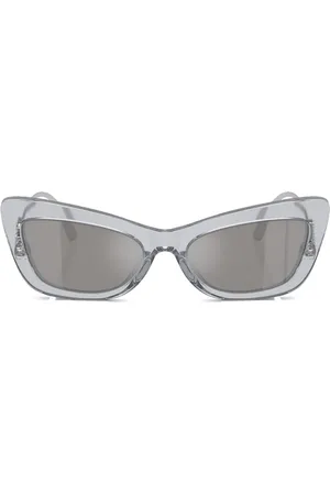 Dolce & Gabbana Lentes de sol Crystal con armazón cat eye