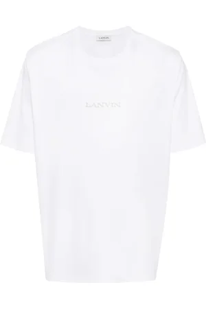 Lanvin Playera con logo bordado