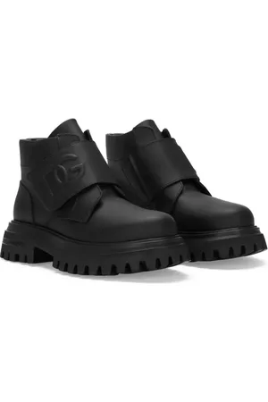 Dolce & Gabbana Botines con logo en relieve