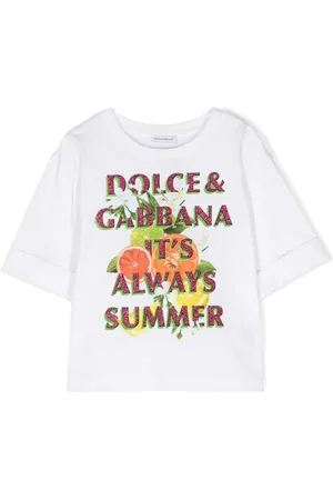 Dolce & Gabbana Playera con eslogan estampado
