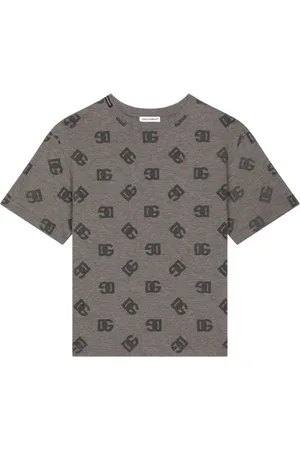 Dolce & Gabbana Playera con monograma estampado