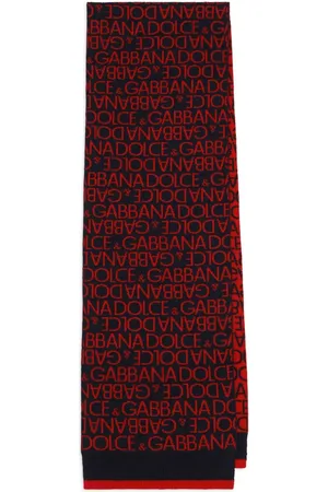 Dolce & Gabbana Mascada con logo en jacquard
