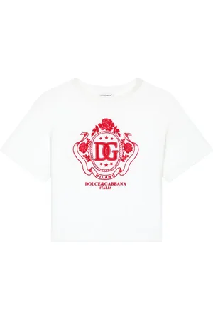 Dolce & Gabbana Playera con logo estampado