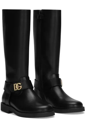Dolce & Gabbana Botas con aplique del logo