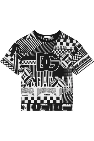 Dolce & Gabbana Playera con logo estampado