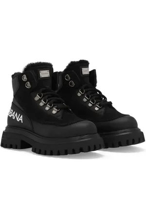 Dolce & Gabbana Botines con logo estampado