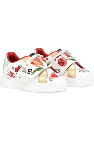 Dolce & Gabbana Tenis con agujetas estampados