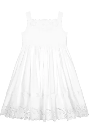 Dolce & Gabbana Vestido de macramé con encaje