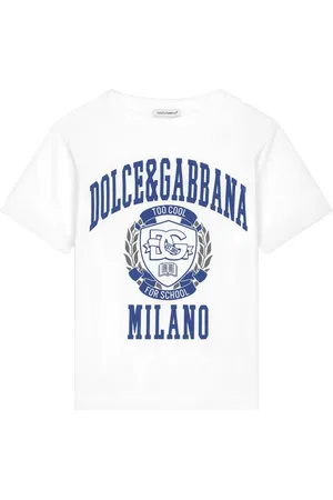 Dolce & Gabbana Playera con logo estampado