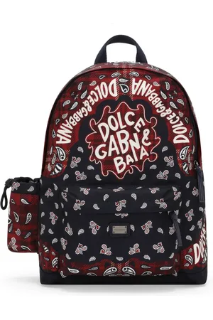 Dolce & Gabbana Mochila con estampado de bandana