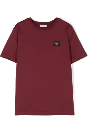 Dolce & Gabbana Playera con parche del logo