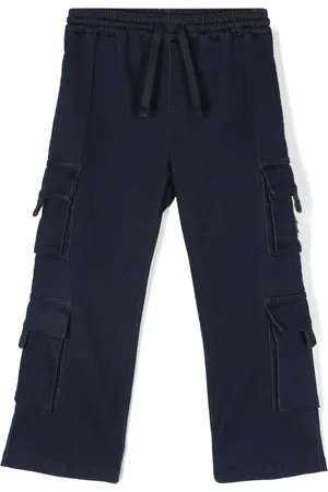 Dolce & Gabbana Pantalones cargo con placa del logo