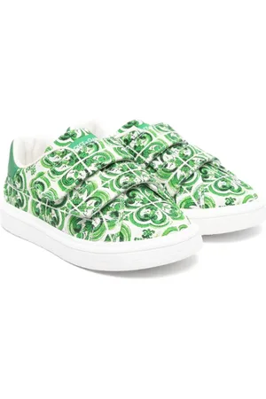 Dolce & Gabbana Tenis Bassa con estampado Mayólica