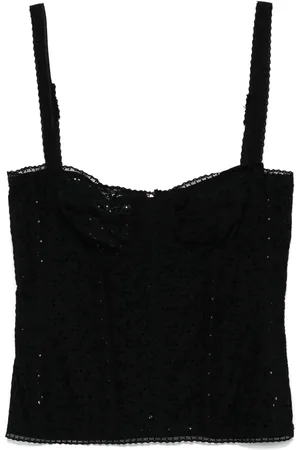 Dolce & Gabbana Camiseta estilo corset 1990