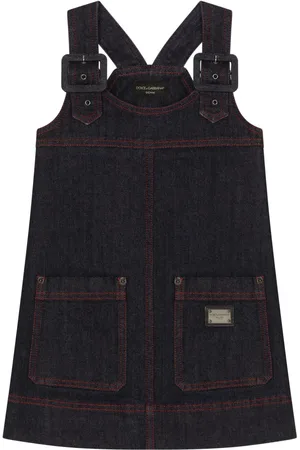 Dolce & Gabbana Vestido con placa del logo