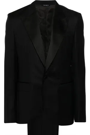 Dolce & Gabbana Traje con monograma en jacquard