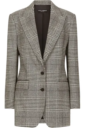 Dolce & Gabbana Blazer con motivo de cuadros