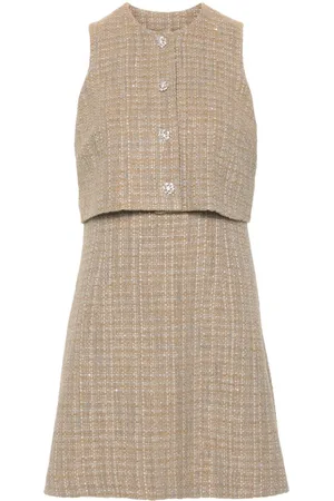 Sandro Vestido corto de tweed