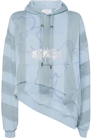 Collina Strada Hoodie Flower Stripe