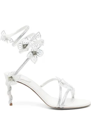 RENE CAOVILLA Zapatillas Margot con tacón de 80mm
