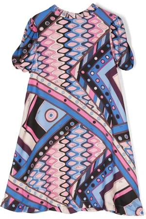 PUCCI Junior Vestido con estampado Vivara