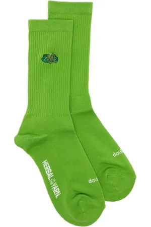 DOUBLET Calcetines bordados