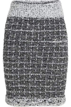 Karl Lagerfeld Falda lápiz de bouclé