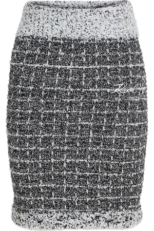 Karl Lagerfeld Falda lápiz de bouclé
