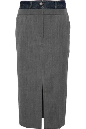 JUUN.J Falda midi a capas