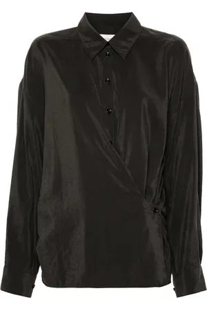 LEMAIRE Camisa con cuello recto