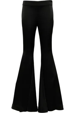 AMEN Pantalones acampanados con tiro alto